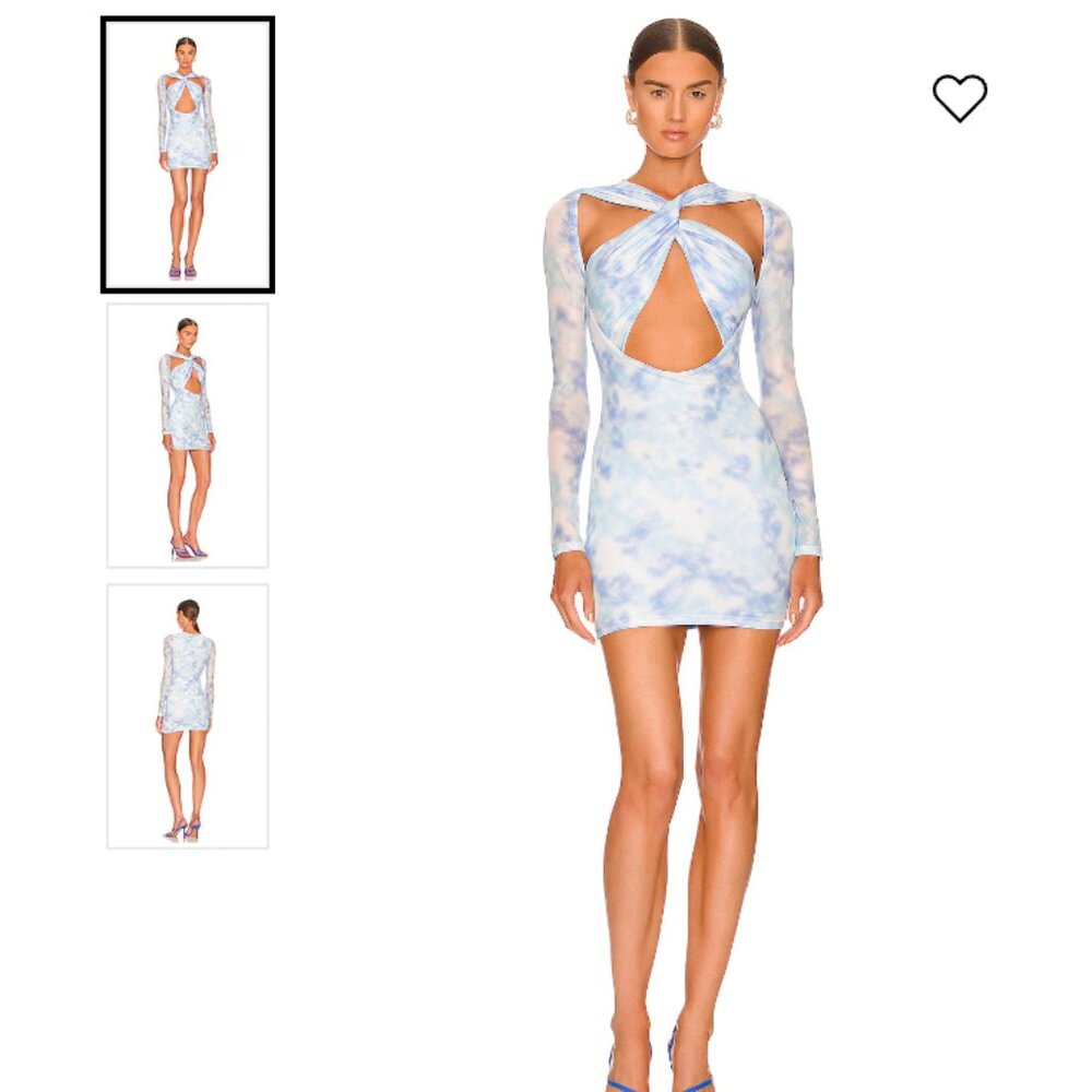 Nicole Cross Front Dress from Superdown